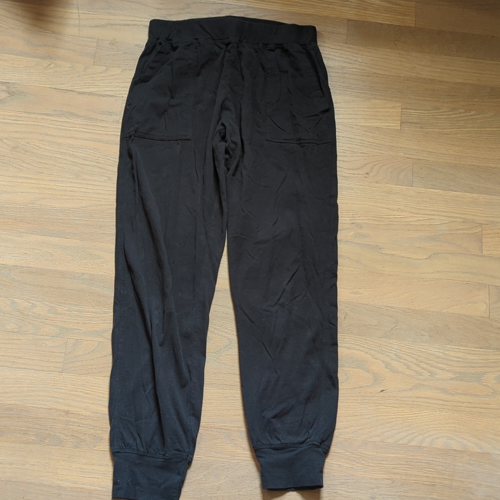Coyuchi black joggers